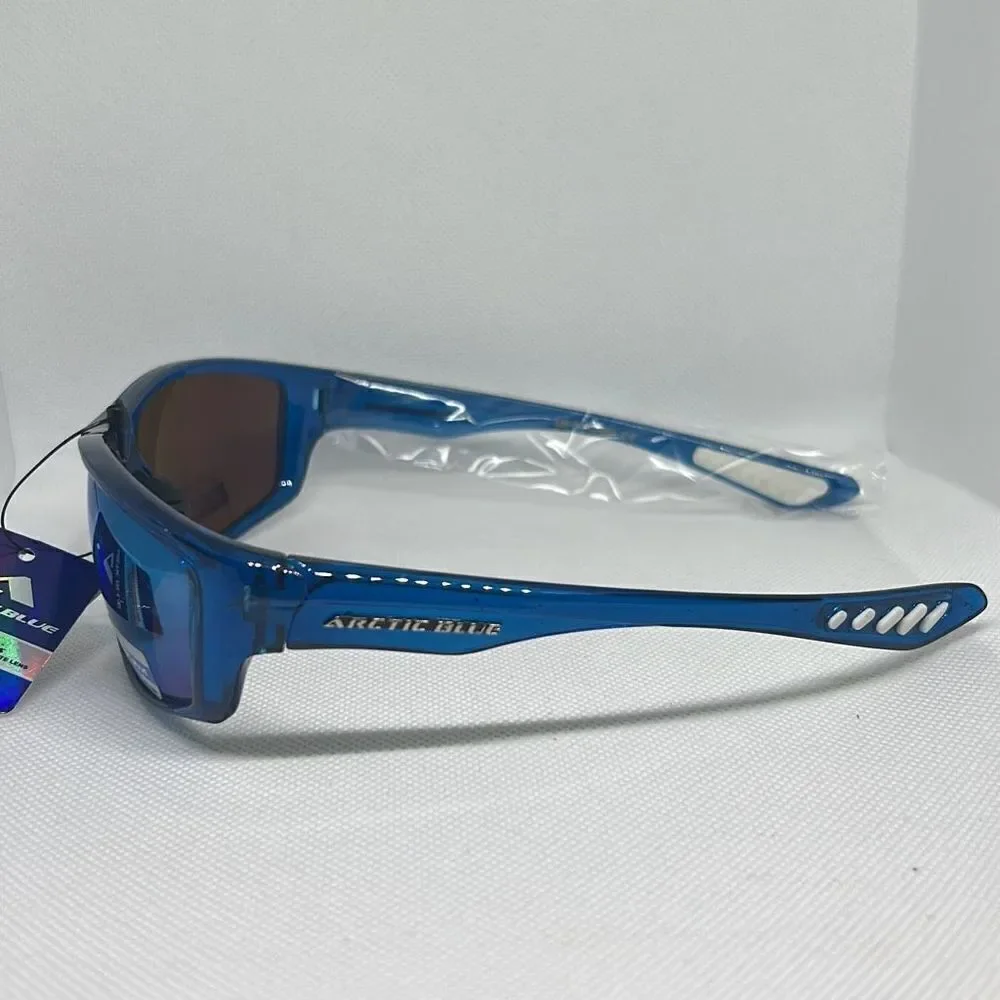 Arctic Blue Mirrored Sunglasses